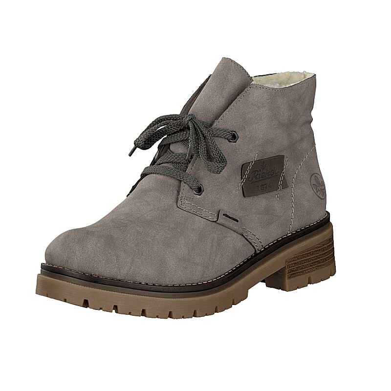 Botas Rieker 70740-41 Para Mulher - Cinzentas